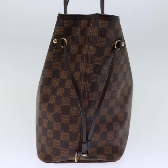 LOUIS VUITTON Damier Ebene Neverfull MM Tote Bag N51105 LV Auth am6117AV - Picture 6 of 16